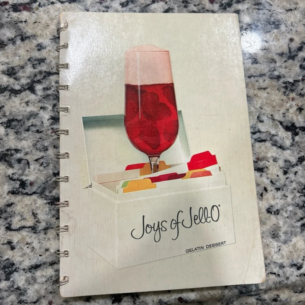 VTG The New Joys of Jell-O Recipe Books (2) 1970’s